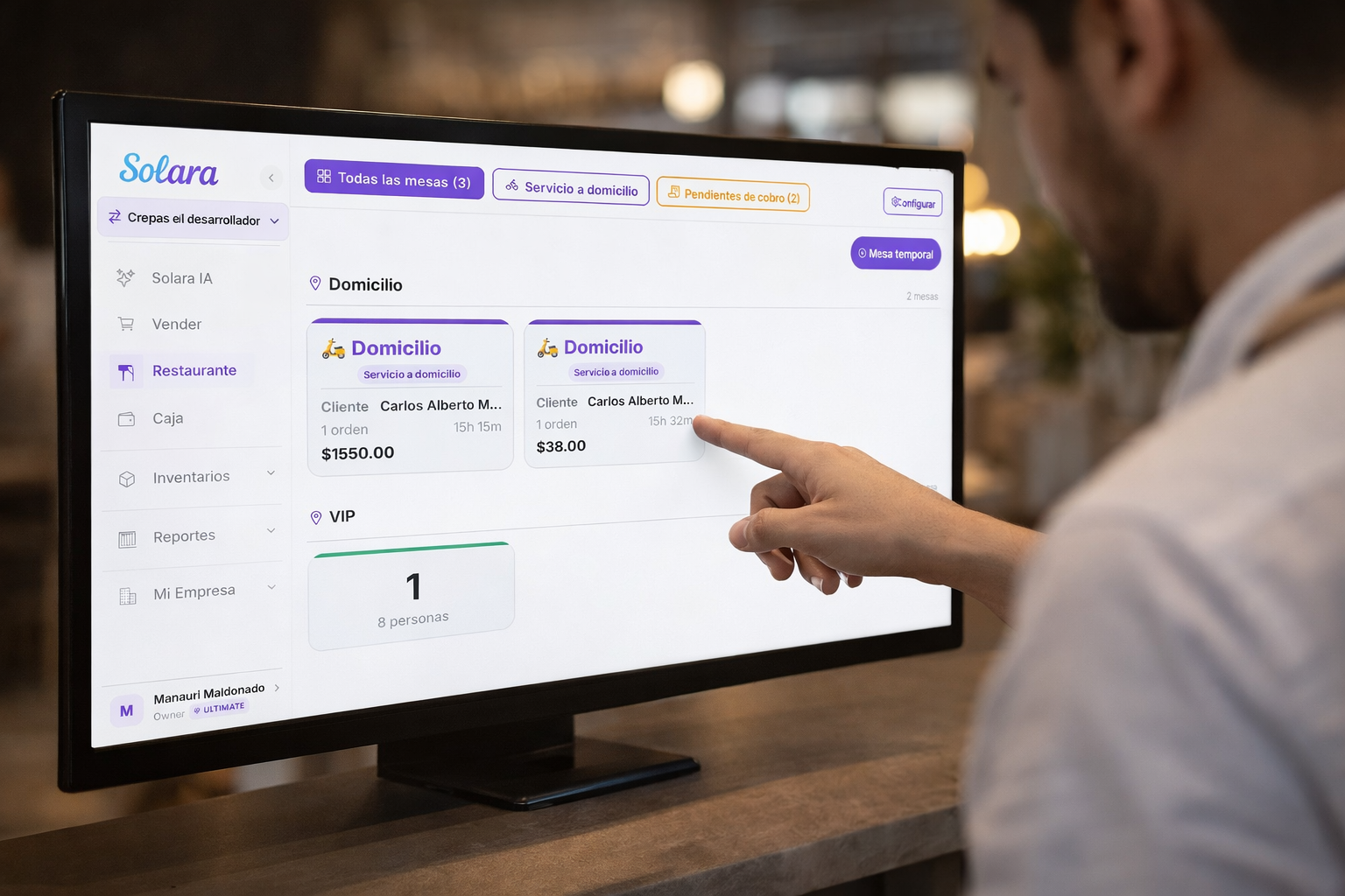 Tu Cafetería o Restaurante en modo PRO